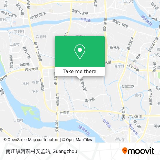 南庄镇河滘村安监站 map