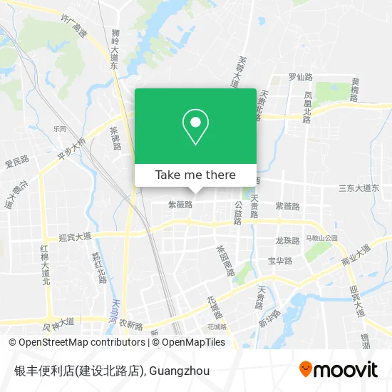 银丰便利店(建设北路店) map