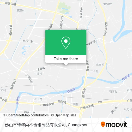 佛山市锋华尚不锈钢制品有限公司 map