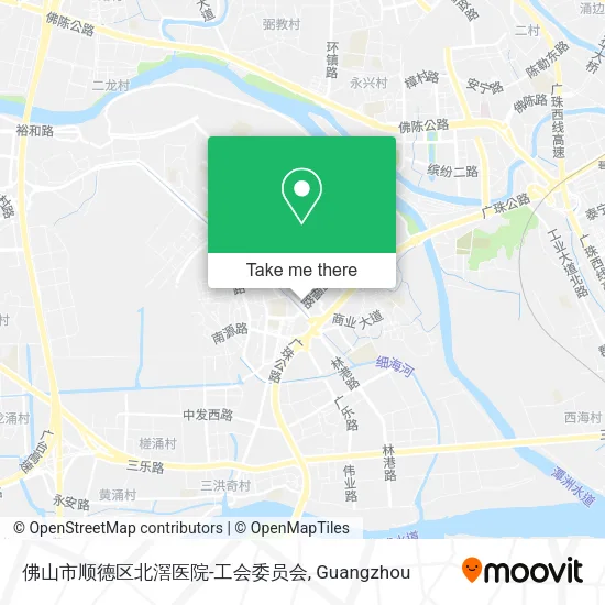 佛山市顺德区北滘医院-工会委员会 map