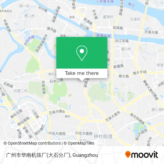 广州市华南机筛厂(大石分厂) map