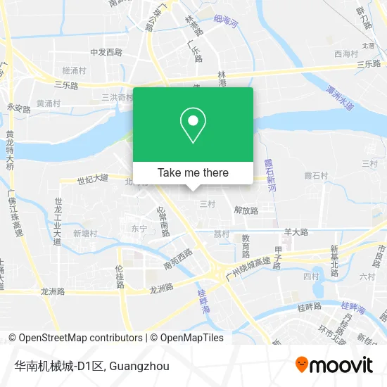 华南机械城-D1区 map