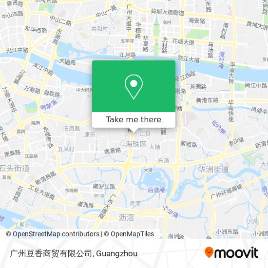 广州豆香商贸有限公司 map