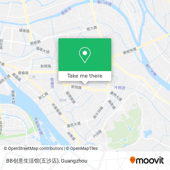 BB创意生活馆(五沙店) map