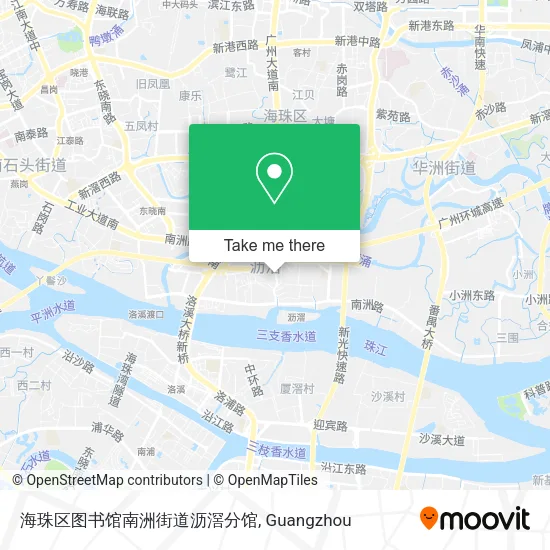 海珠区图书馆南洲街道沥滘分馆 map