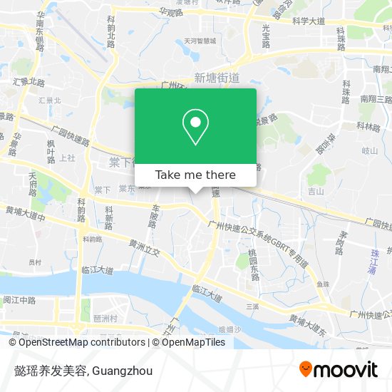 懿瑶养发美容 map