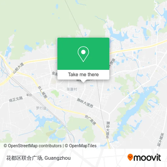 花都区联合广场 map