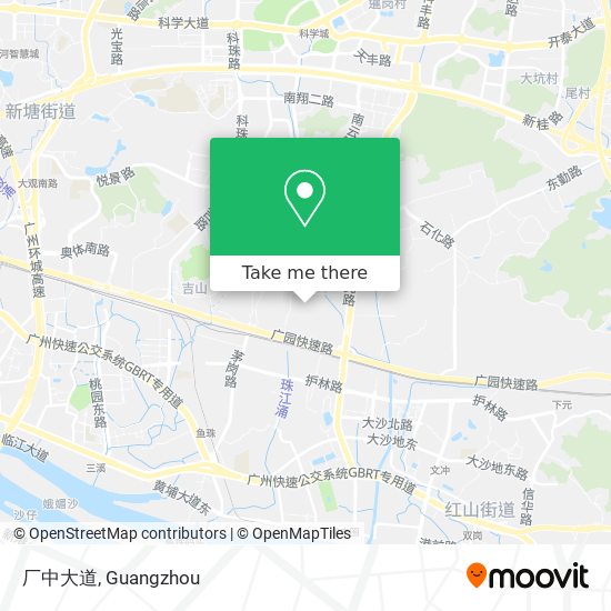 厂中大道 map