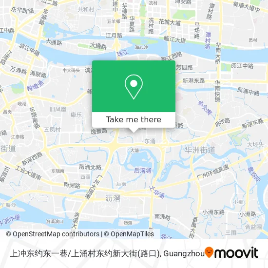 上冲东约东一巷/上涌村东约新大街(路口) map