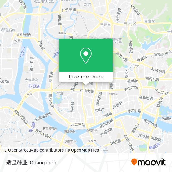 适足鞋业 map