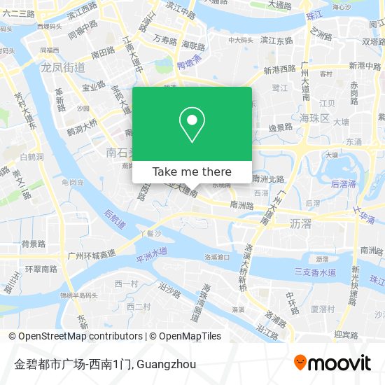 金碧都市广场-西南1门 map