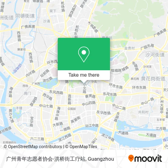 广州青年志愿者协会-洪桥街工疗站 map