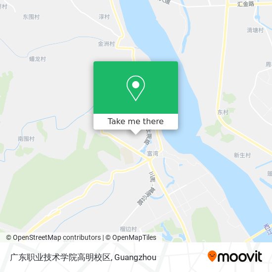 广东职业技术学院高明校区 map