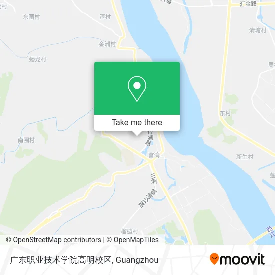 广东职业技术学院高明校区 map