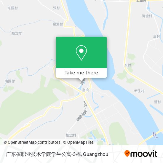 广东省职业技术学院学生公寓-3栋 map