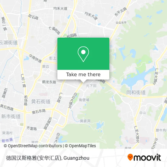 德国汉斯格雅(安华汇店) map