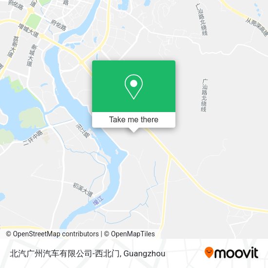 北汽广州汽车有限公司-西北门 map