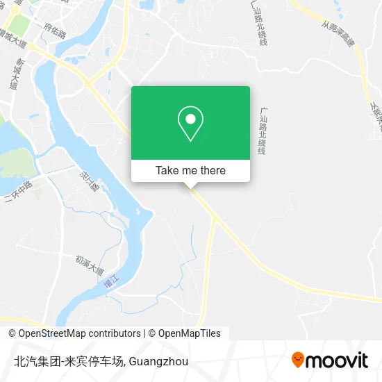 北汽集团-来宾停车场 map