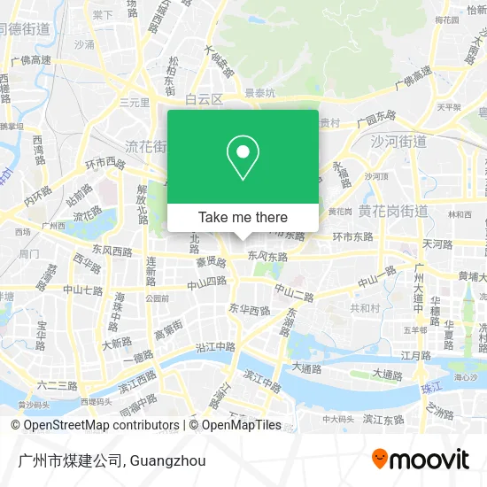 广州市煤建公司 map