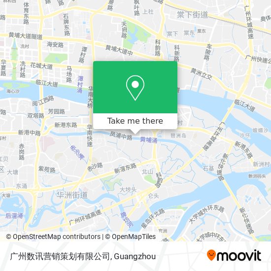 广州数讯营销策划有限公司 map