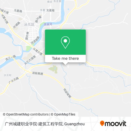 广州城建职业学院-建筑工程学院 map