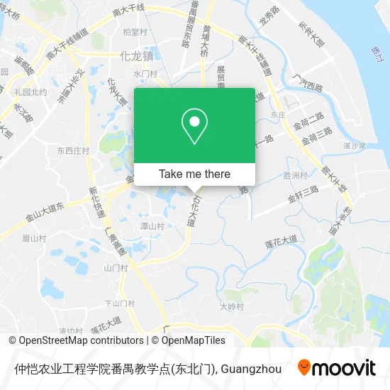 仲恺农业工程学院番禺教学点(东北门) map