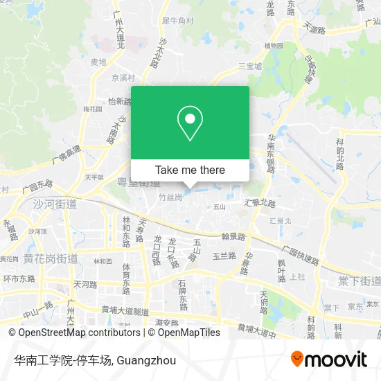 华南工学院-停车场 map