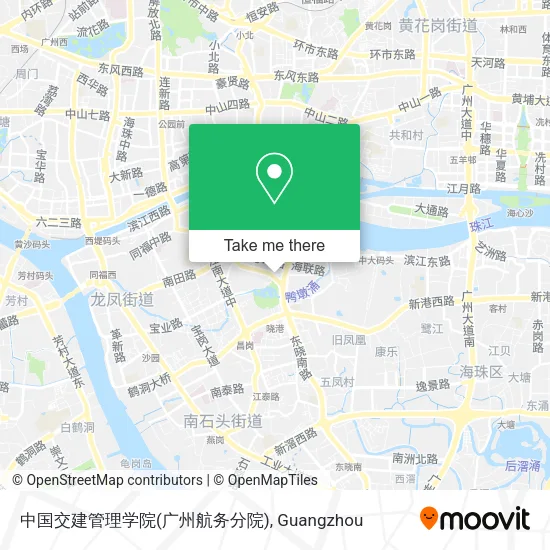 中国交建管理学院(广州航务分院) map