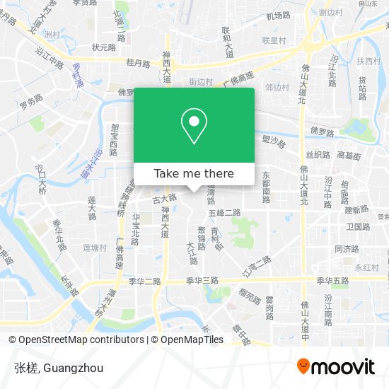 张槎 map