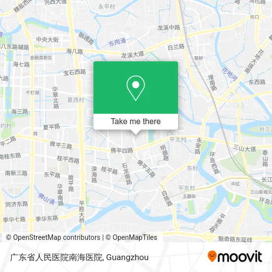 广东省人民医院南海医院 map