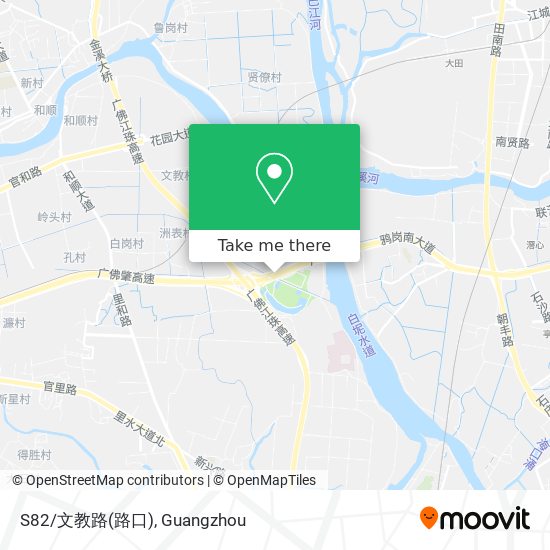 S82/文教路(路口) map