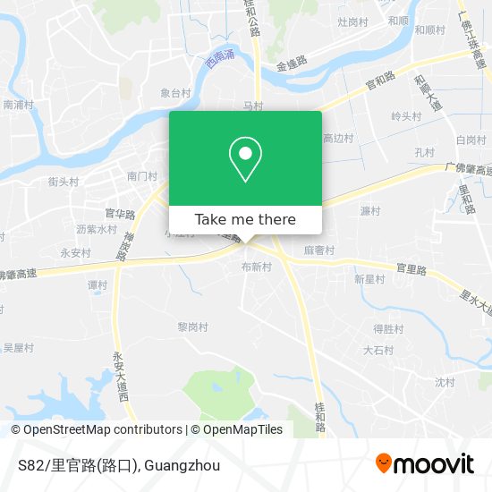 S82/里官路(路口) map