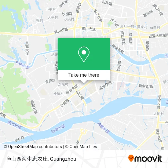 庐山西海生态农庄 map