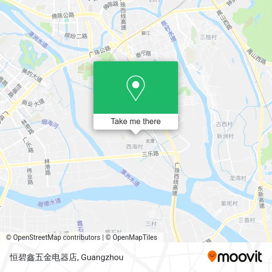 恒碧鑫五金电器店 map
