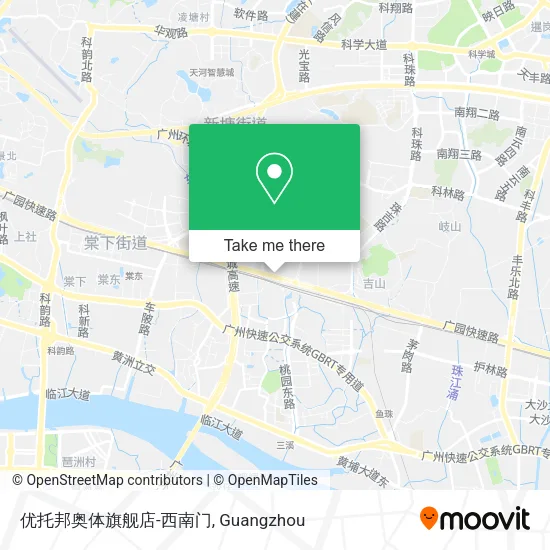 优托邦奥体旗舰店-西南门 map