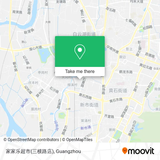 家家乐超市(三横路店) map