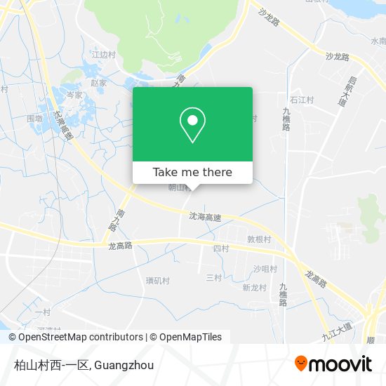 柏山村西-一区 map