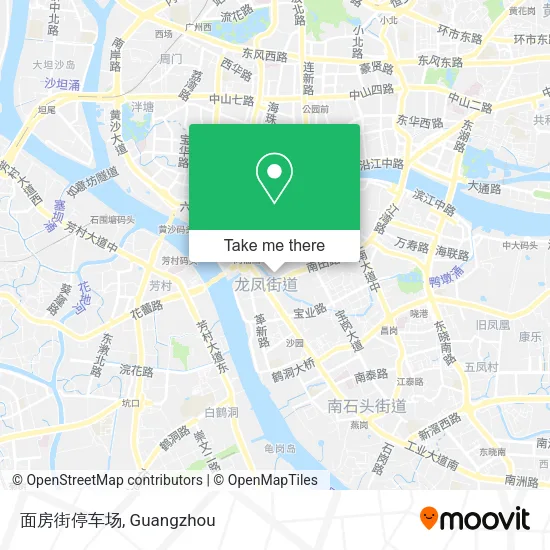 面房街停车场 map