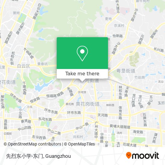 先烈东小学-东门 map
