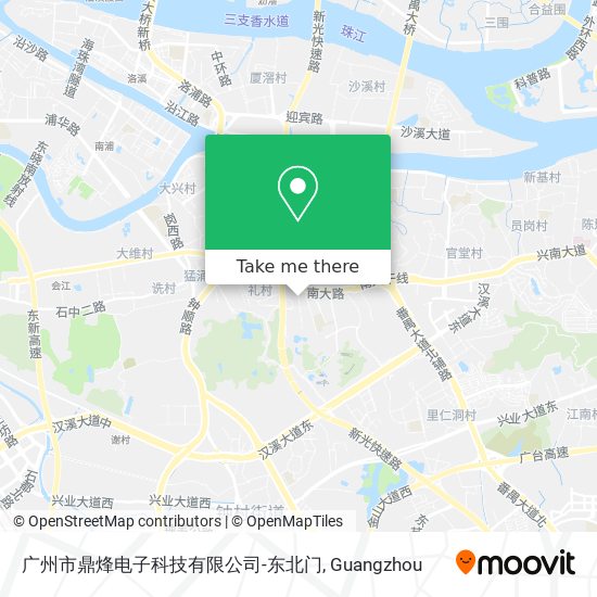 广州市鼎烽电子科技有限公司-东北门 map