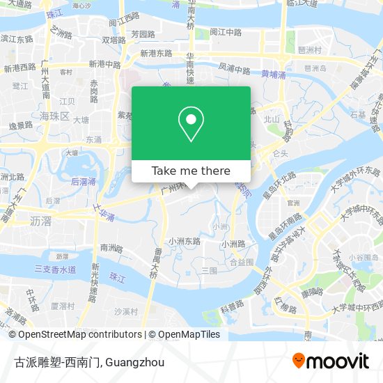 古派雕塑-西南门 map