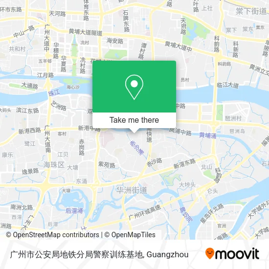 广州市公安局地铁分局警察训练基地 map