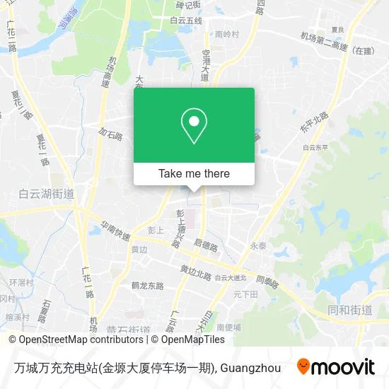 万城万充充电站(金塬大厦停车场一期) map