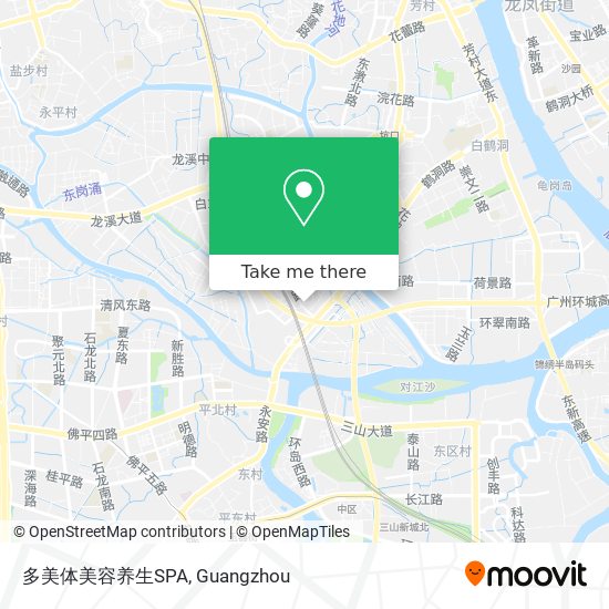多美体美容养生SPA map