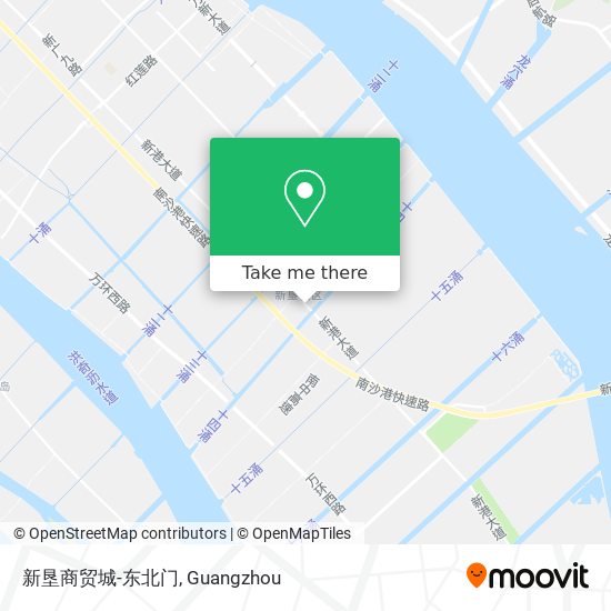 新垦商贸城-东北门 map