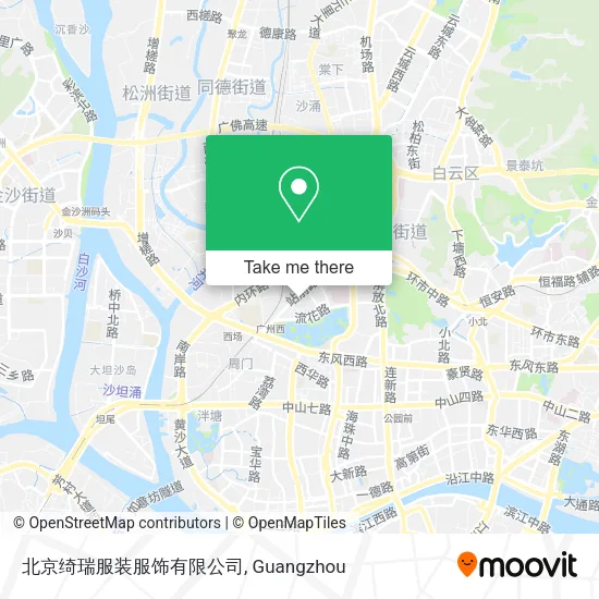 北京绮瑞服装服饰有限公司 map