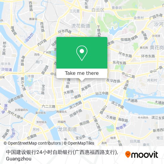 中国建设银行24小时自助银行(广西惠福西路支行) map