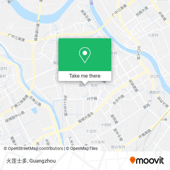 火莲士多 map