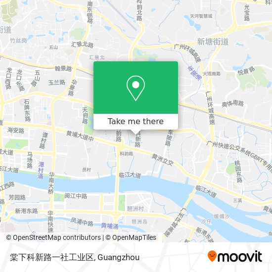 棠下科新路一社工业区 map