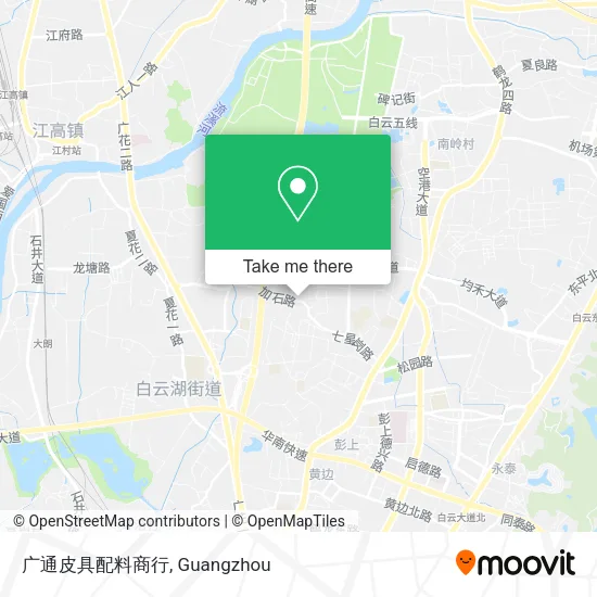广通皮具配料商行 map